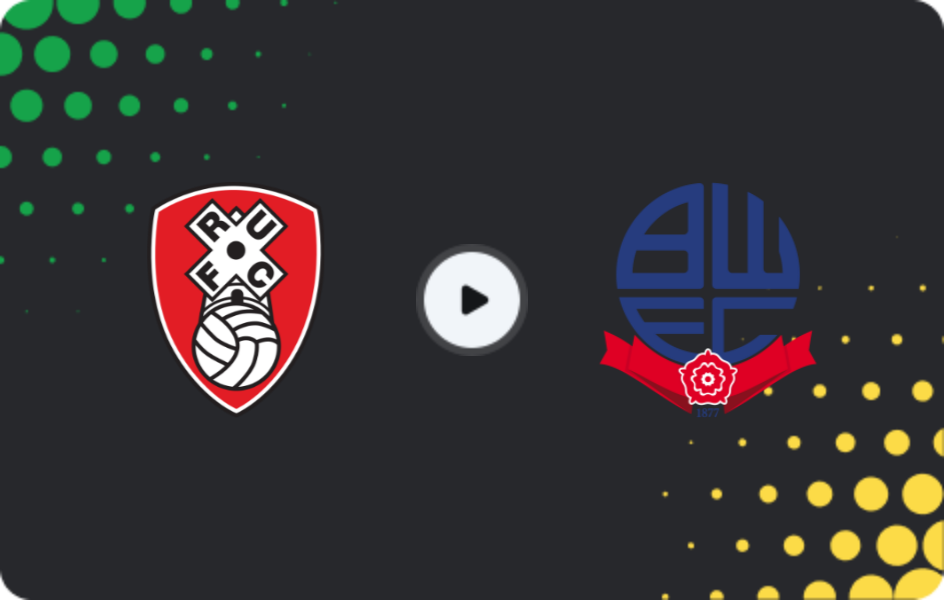 Где смотреть Ротерхем Юнайтед - Болтон Уондерерс, Лига Один, 14.03.2026