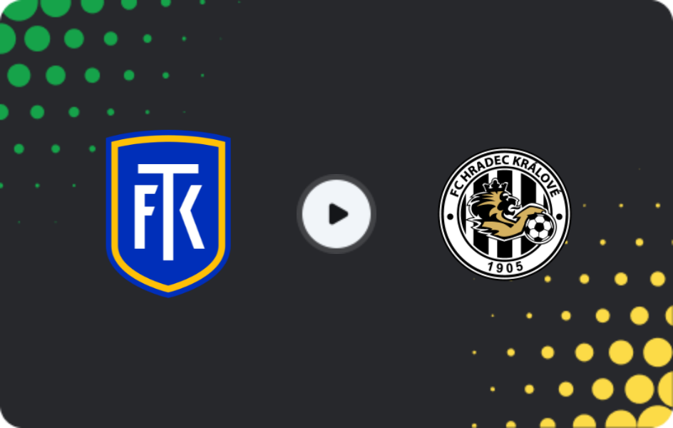Где смотреть Теплице - Градец-Кралове, Первая лига, 25.04.2026