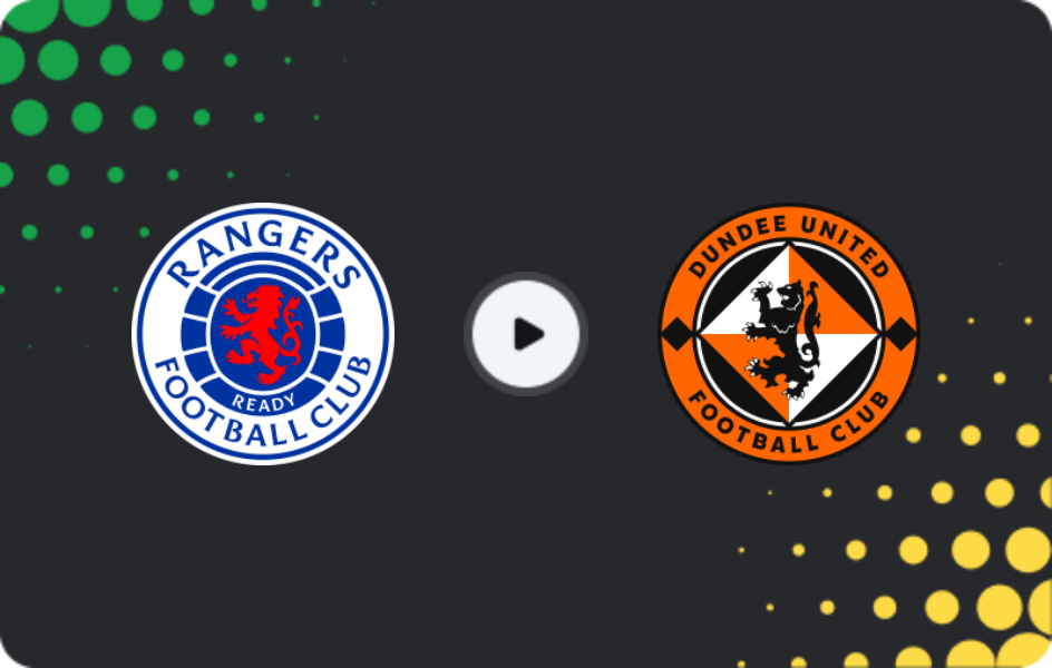 Где смотреть Рейнджерс - Данди Юнайтед, Премьершип, 04.04.2026