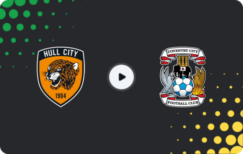Где смотреть Халл Сити - Ковентри, Чемпионшип, 06.04.2026
