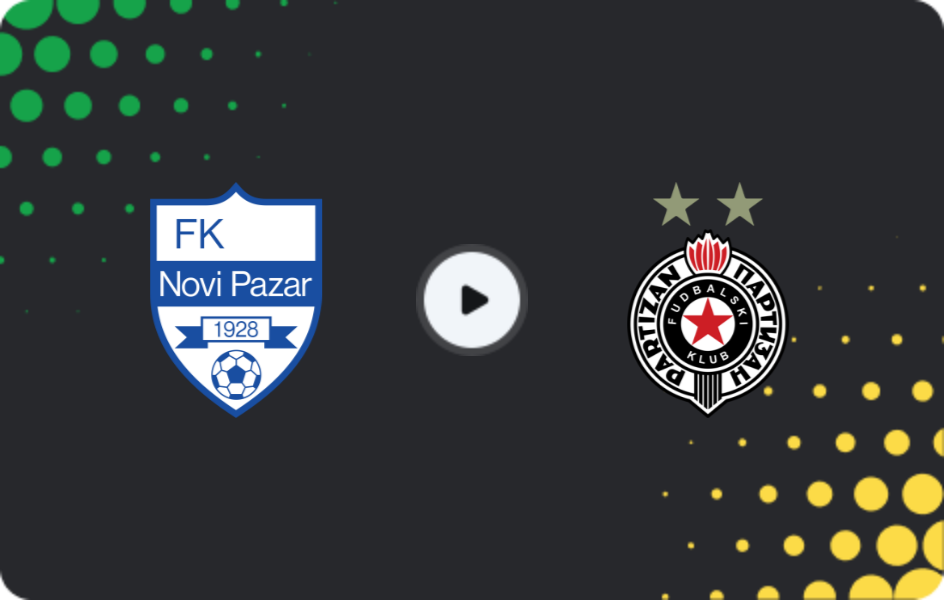 Где смотреть Нови Пазар - Партизан, Суперлига, 08.04.2026
