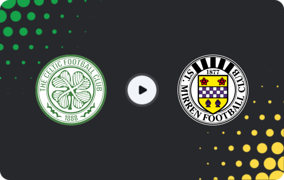 Где смотреть Селтик - Сент-Миррен, Премьершип, 11.04.2026