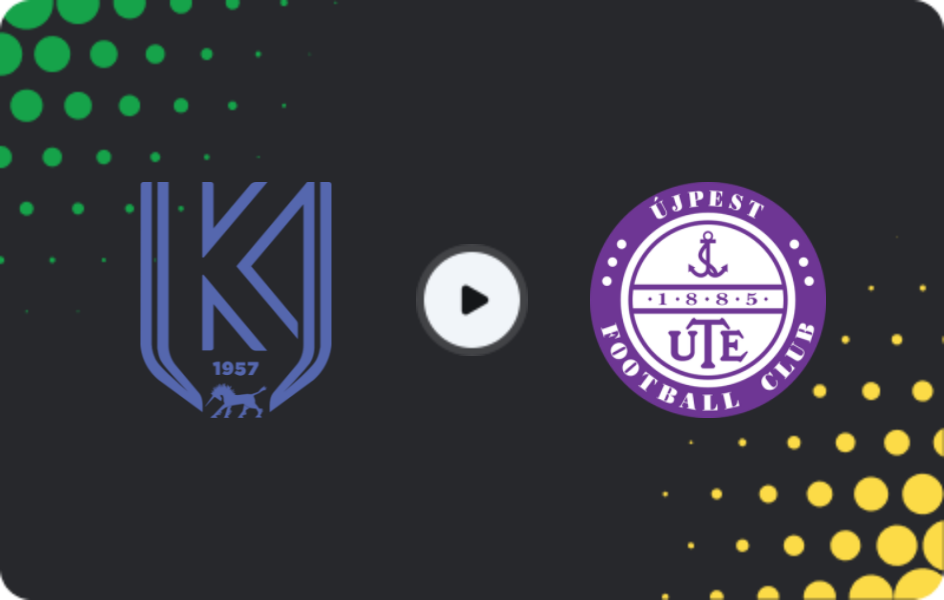 Где смотреть Казинцибарцика - Уйпешт, Национальный чемпионат I, 11.04.2026