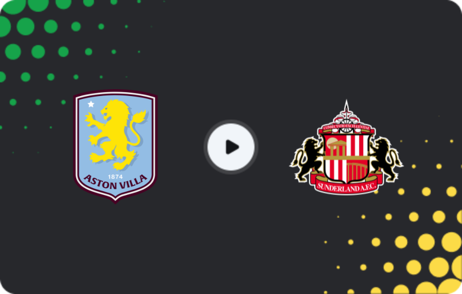 Где смотреть Астон Вилла - Сандерленд, Премьер-лига, 18.04.2026
