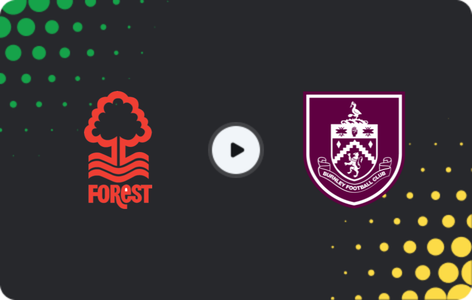 Где смотреть Ноттингем Форест - Бернли, Премьер-лига, 18.04.2026
