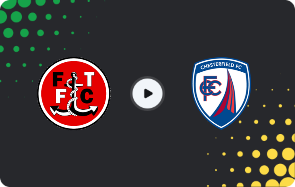 Где смотреть Флитвуд Таун - Честерфилд, Лига Два, 18.04.2026