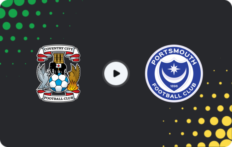 Где смотреть Ковентри - Портсмут, Чемпионшип, 21.04.2026