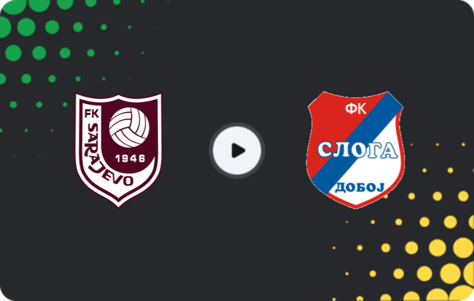 Где смотреть Сараево - Слога Добой, Премьер-лига, 22.04.2026
