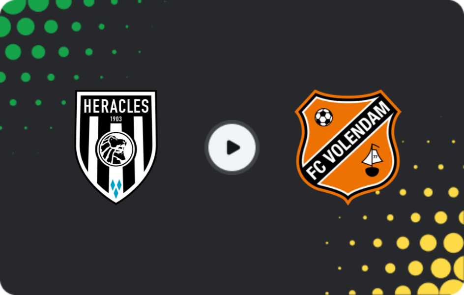 Где смотреть Хераклес - Волендам, Эредивизи, 26.04.2026