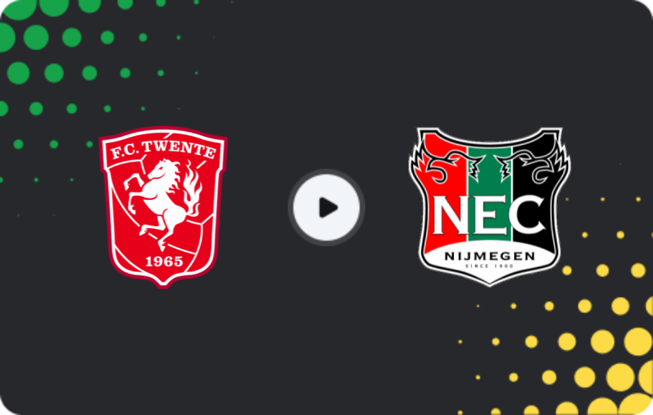 Где смотреть Твенте - НЕК Неймеген, Эредивизи, 25.04.2026