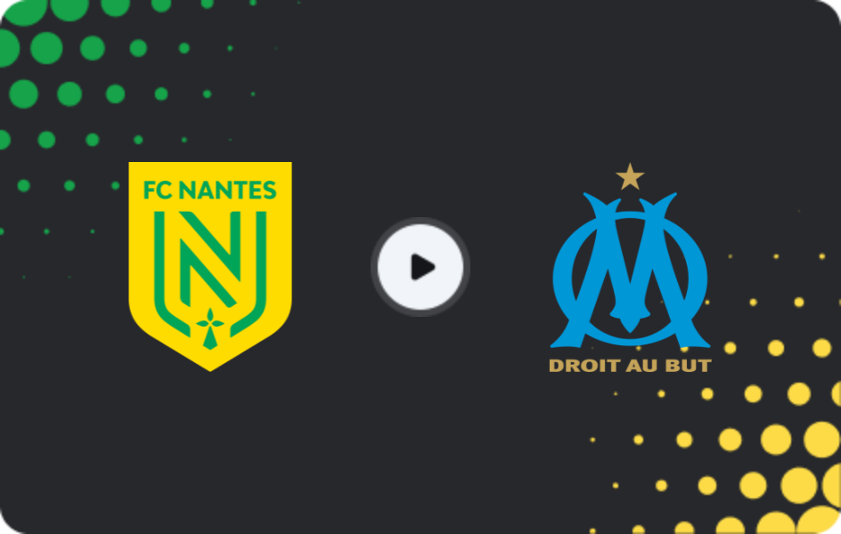 Где смотреть Нант - Марсель, Лига 1, 03.05.2026