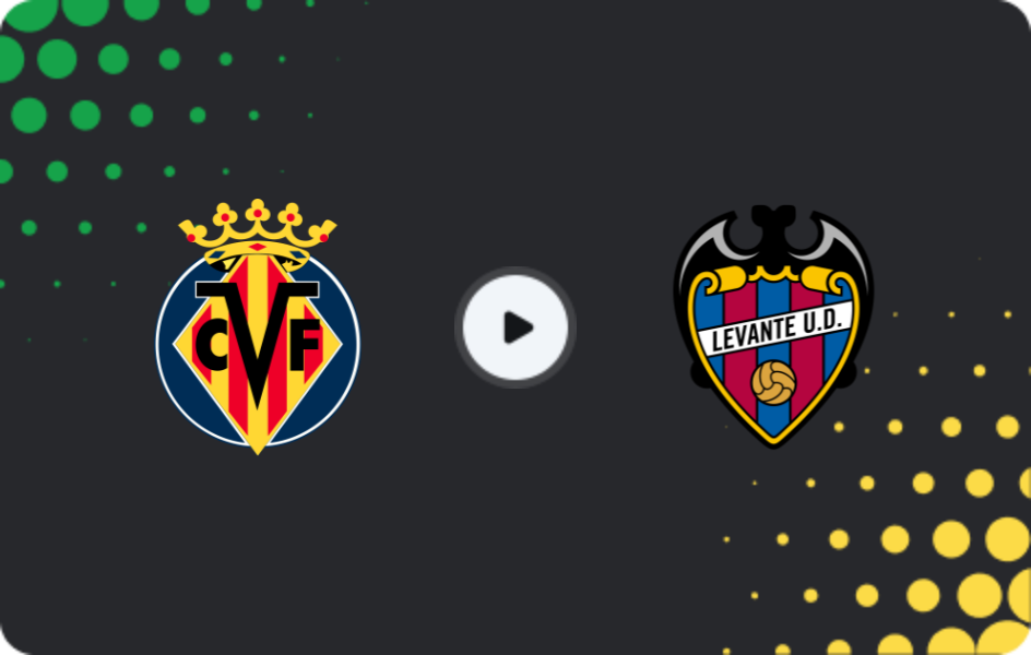 Где смотреть Вильярреал - Леванте, Ла Лига, 03.05.2026