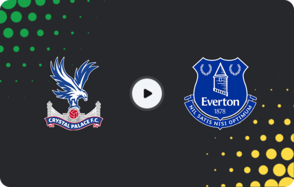 Где смотреть Кристал Пэлас - Эвертон, Премьер-лига, 09.05.2026