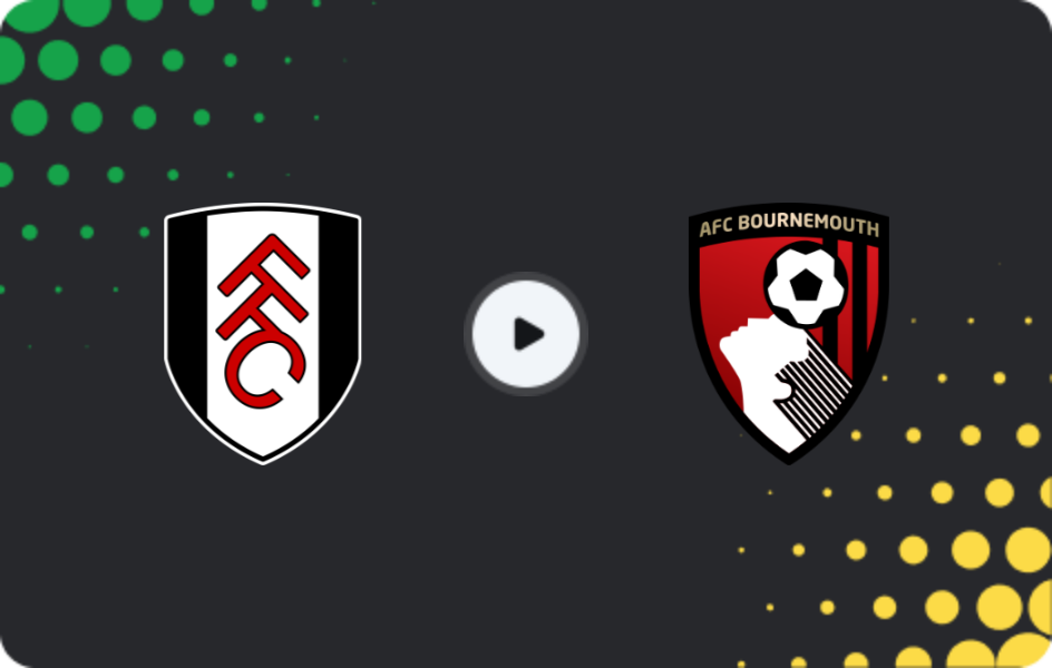 Где смотреть Фулхэм - Борнмут, Премьер-лига, 09.05.2026