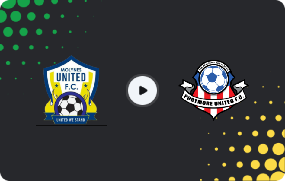 Где смотреть Молайнс Юнайтед - Портмор Юнайтед, Премьер-лига, 30.09.2025