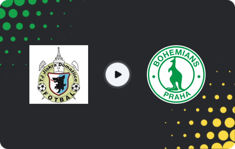 Где смотреть Йискра Домажлице - Богемианс 1905, Кубок, 24.09.2025