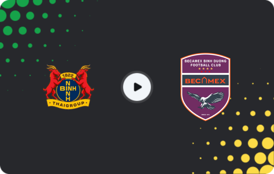 Где смотреть Нинь Бинь ФК - Бекамекс, В.Лига 1, 01.11.2025