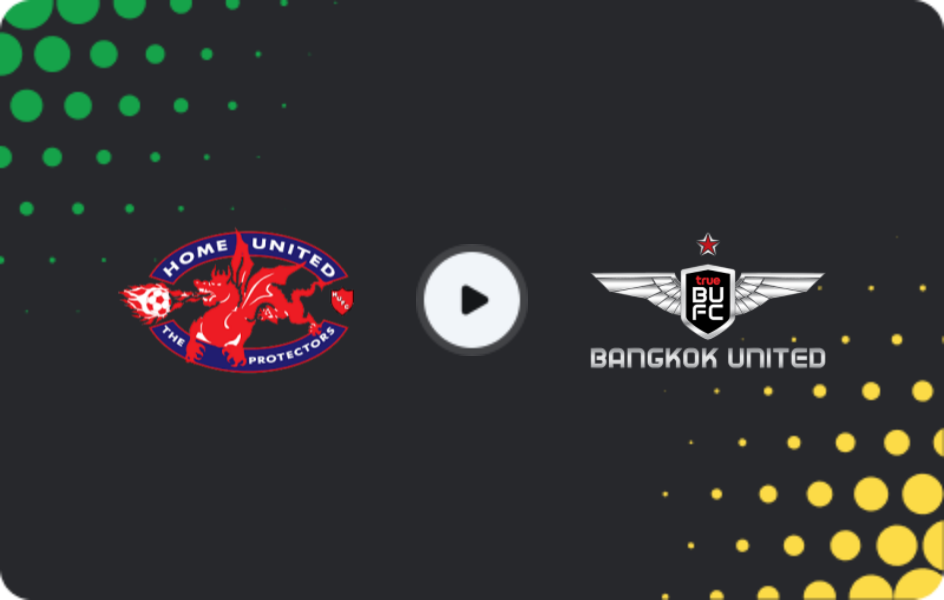 Где смотреть Хоум Юнайтед - Бангкок Юнайтед  , Кубок AFC, 06.11.2025