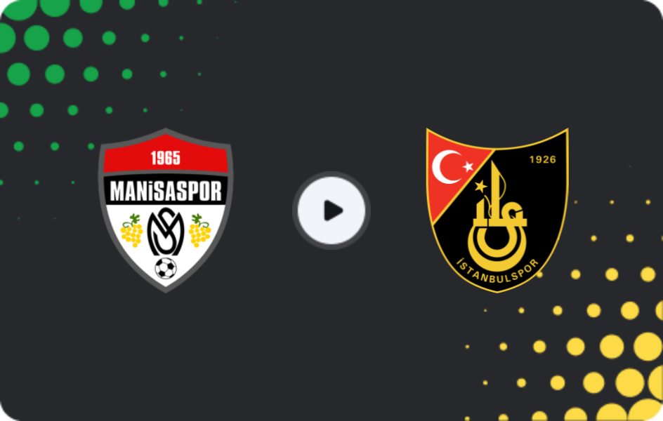 Где смотреть Маниса - Истанбулспор, Первая лига TFF, 25.01.2026