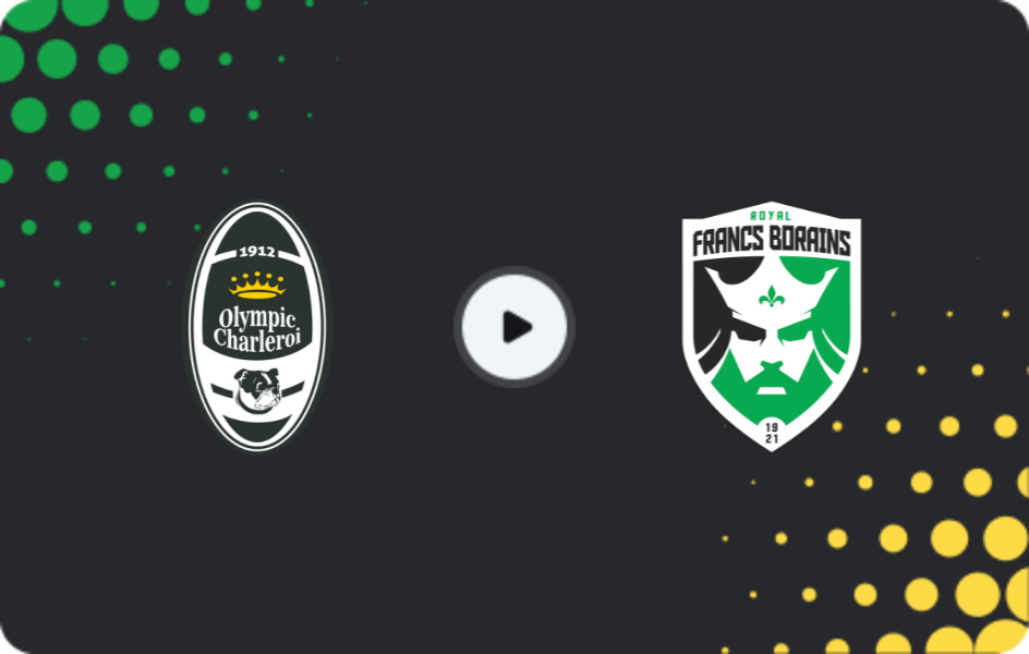 Где смотреть Олимпик Шарлеруа - Франкс Боренс, Челленджер Про Лига, 31.01.2026