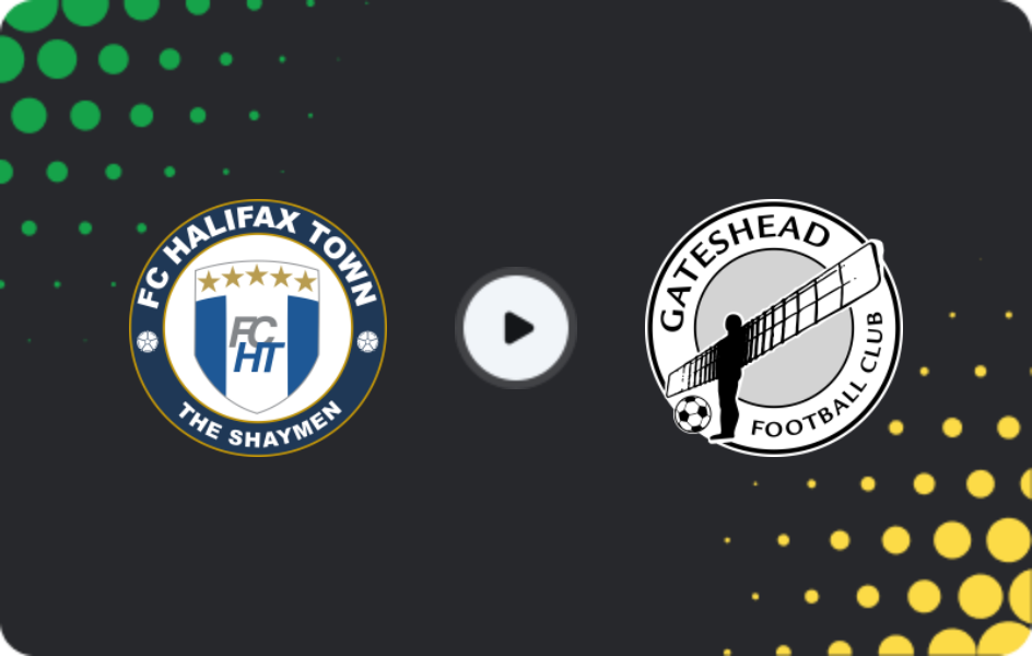 Где смотреть Галифакс Таун - Гейтсхед, Национальная лига, 31.01.2026