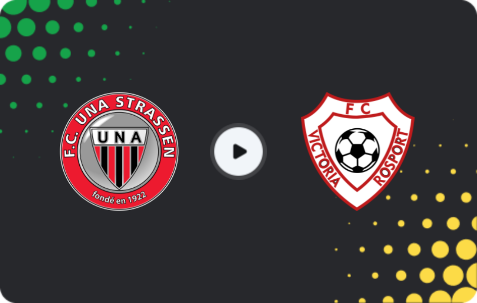 Где смотреть УНА Штрассен - Виктория Роспорт, Национальный дивизион, 15.02.2026