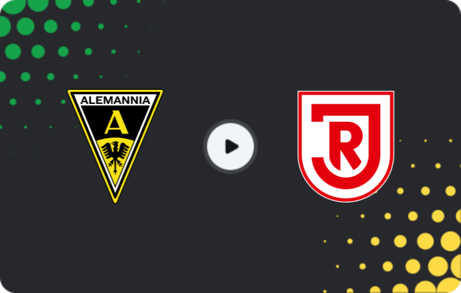 Где смотреть Алемания Ахен - Ян Регенсбург, 3. Лига, 22.11.2025