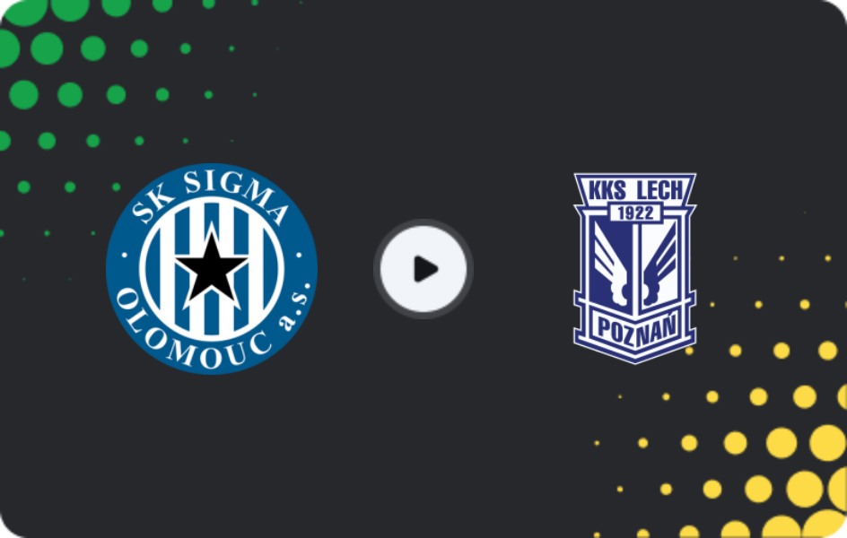 Где смотреть Сигма Оломоуц - Лех Познань, Лига конференций УЕФА, 18.12.2025