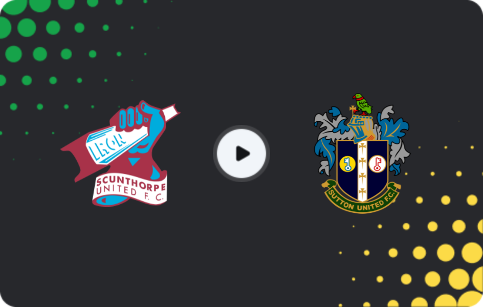 Где смотреть Сканторп Юнайтед - Саттон Юнайтед, Национальная лига, 03.01.2026