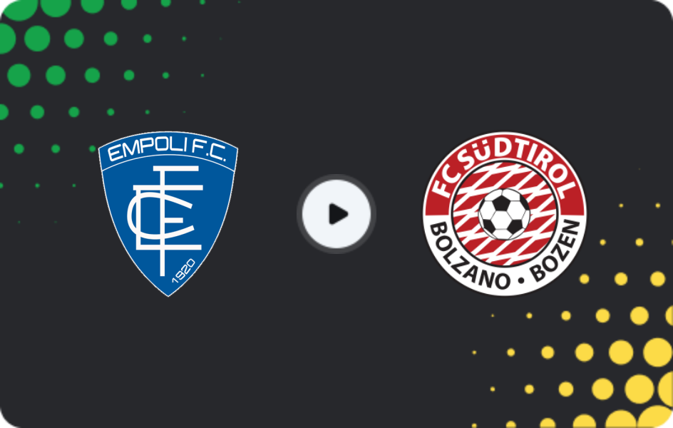 Где смотреть Эмполи - Зюдтироль, Серия Б, 17.01.2026
