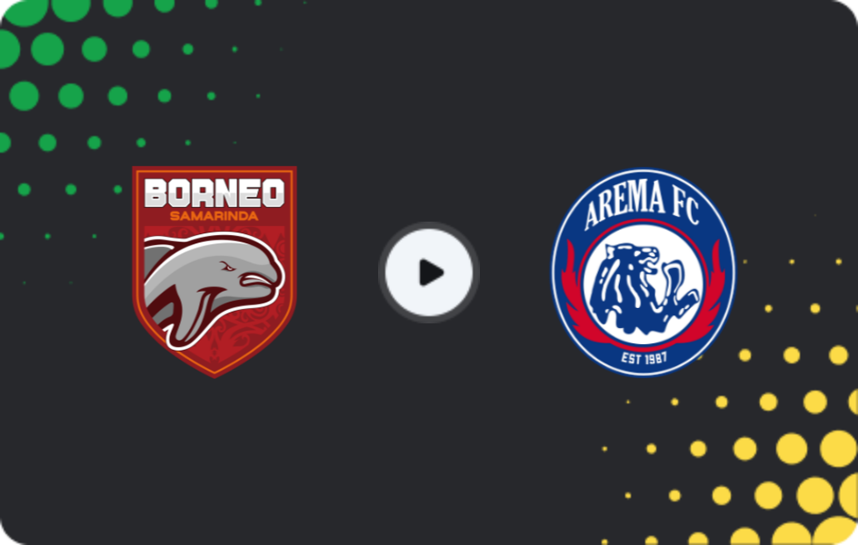 Где смотреть Борнео Самаринда - Арема ФК, Лига 1, 26.02.2026