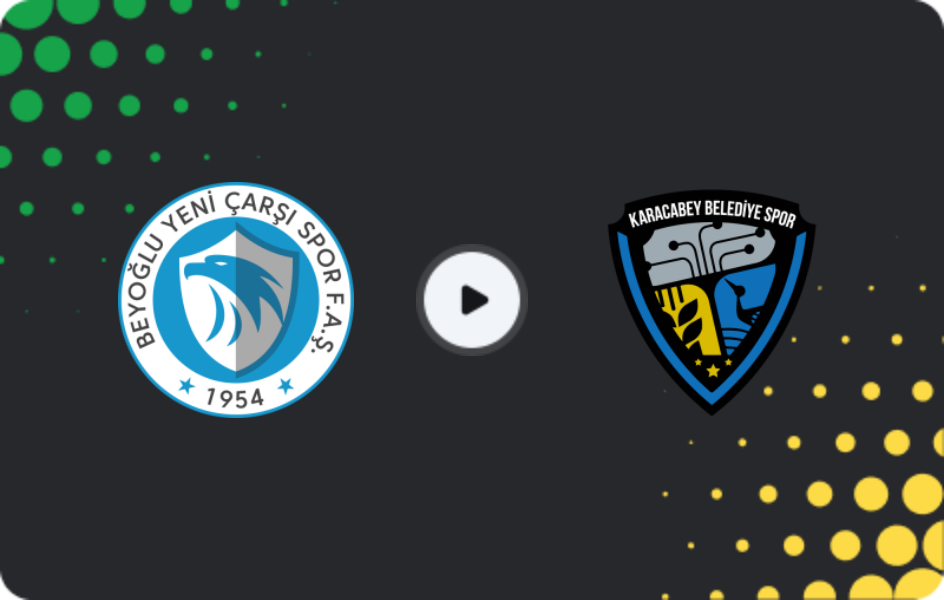 Где смотреть Бейоглу Йени Чарши - Караджабей Беледиеспор, Вторая Лига, 01.03.2026
