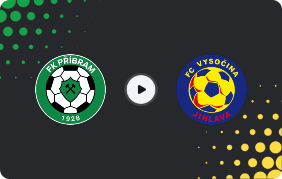 Где смотреть Пршибрам - Высочина Йиглава, ФНЛ, 07.03.2026