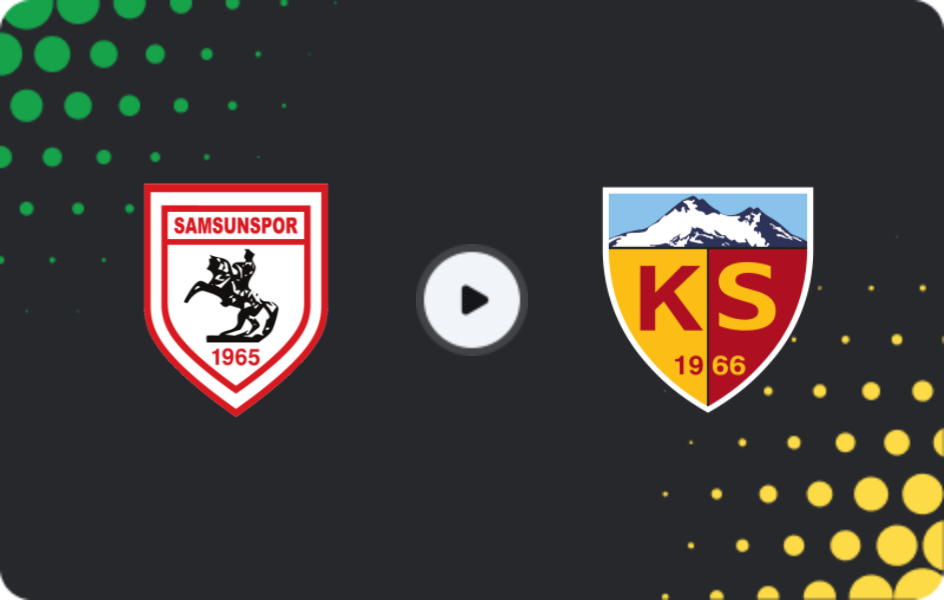 Где смотреть Самсунспор - Кайсериспор, Суперлига, 15.03.2026