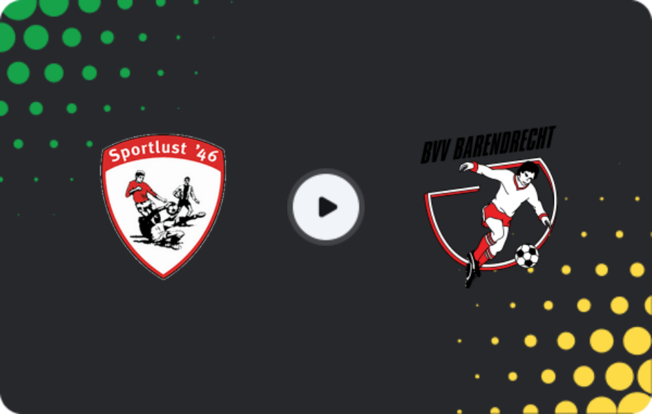 Где смотреть Спортлюст '46 - Барендрехт, Кубок KNVB, 30.10.2025