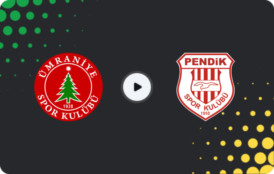 Где смотреть Умраниеспор - Пендикспор, Первая лига ТФФ, 22.03.2026