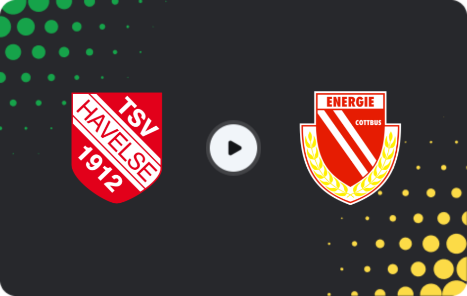 Где смотреть Хафельзе - Энерги Котбус, 3-я Лига, 04.04.2026