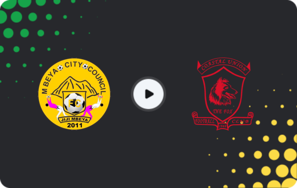 Где смотреть Мбея Сити - Коустал Юнион, Премьер лига, 10.04.2026