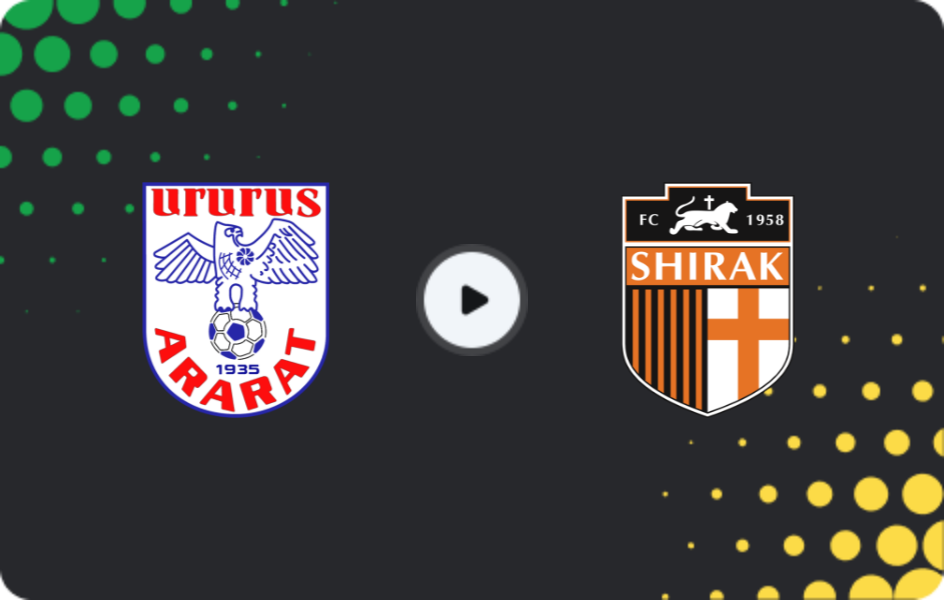 Где смотреть Арарат Ереван - Ширак, Премьер-лига, 09.11.2025