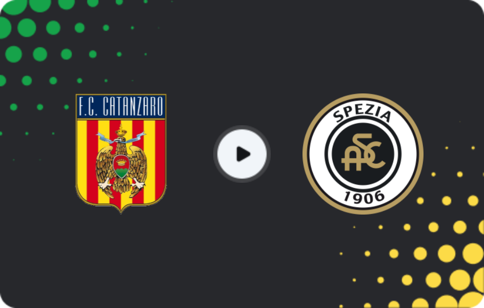 Где смотреть Катандзаро - Специя, Серия B, 25.04.2026