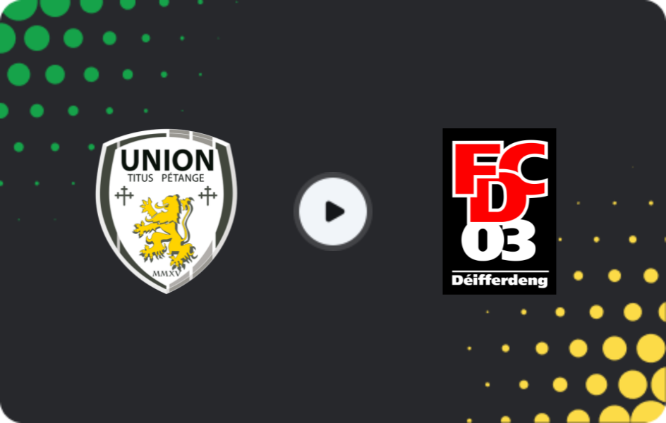 Где смотреть Унион Титус Петанж - Дифферданж 03, Национальный дивизион, 26.04.2026