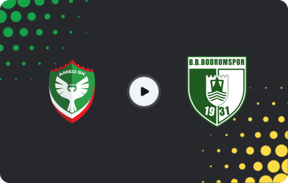 Где смотреть Амед - Бодрумспор, Первая лига ТФФ, 26.04.2026
