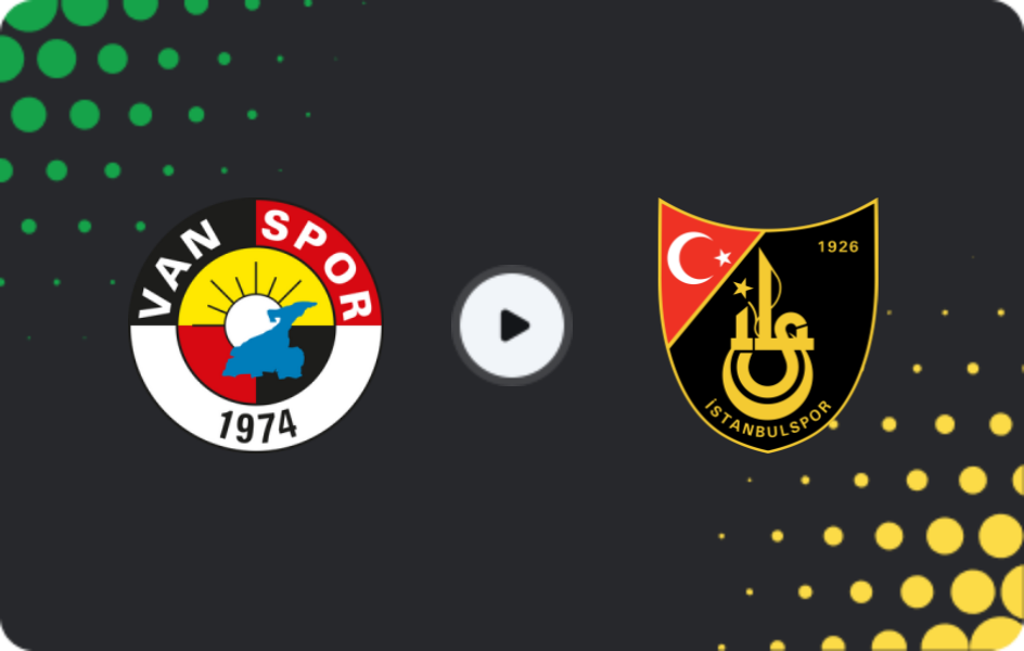 Где смотреть Ванспор - Истанбулспор, Первая лига ТФФ, 26.04.2026