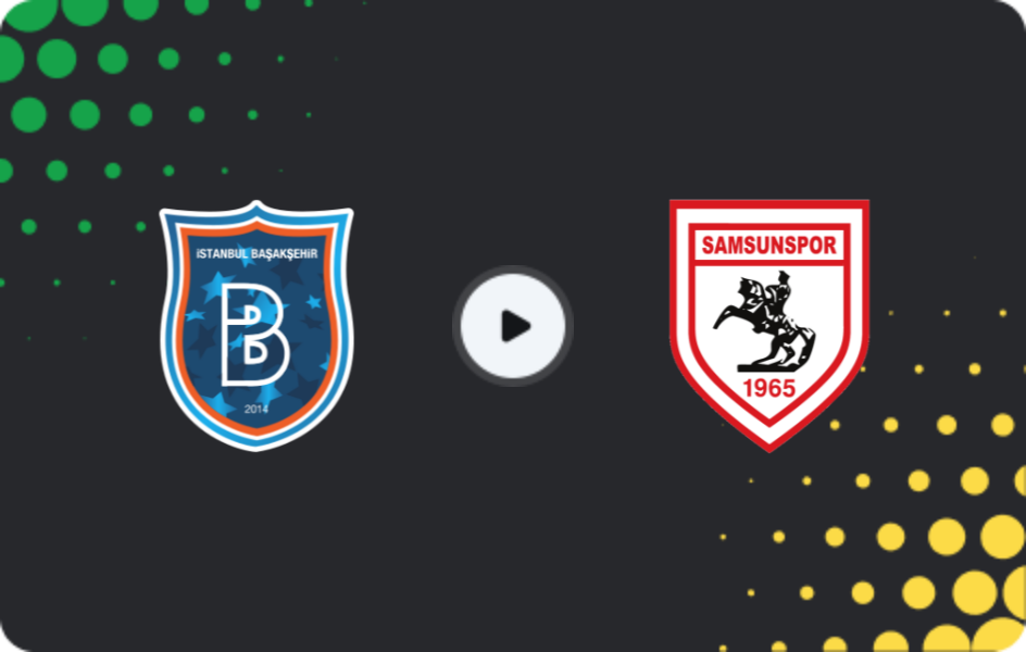 Где смотреть Истанбул Башакшехир - Самсунспор, Суперлига, 10.05.2026