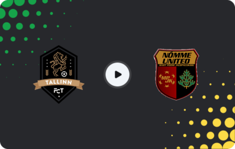 Где смотреть ФК Таллинн - Нымме Юнайтед, Эсилига А, 23.10.2025