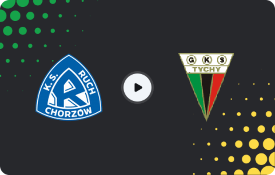 Где смотреть Рух Хожув - Тыхы 71, I Лига, 31.10.2025