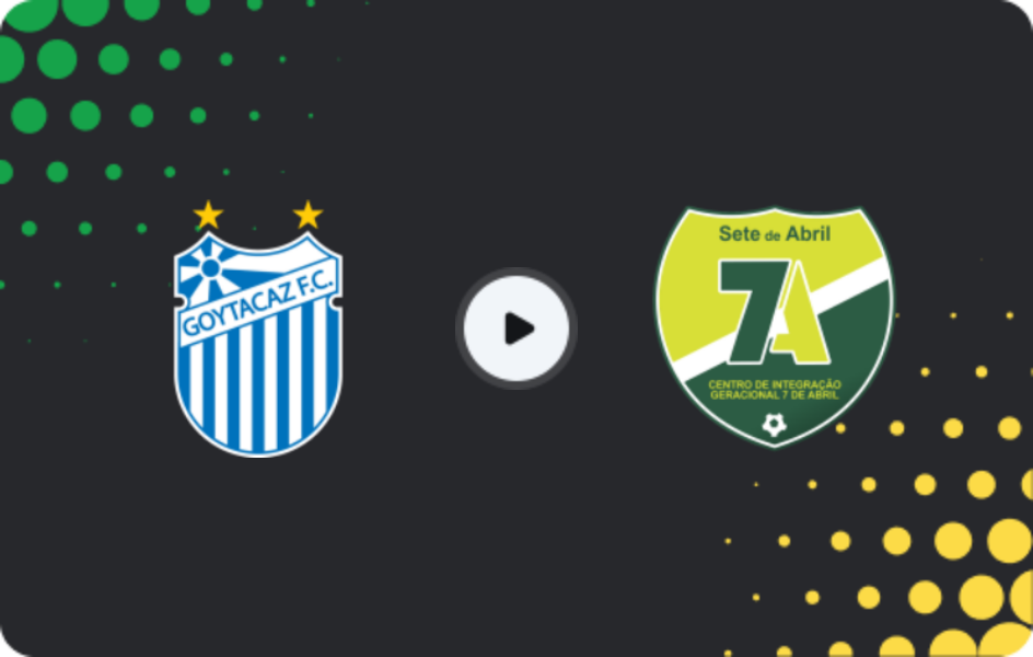 Где смотреть Goytacaz - 7 de Abril, Кариока B2, 02.11.2025
