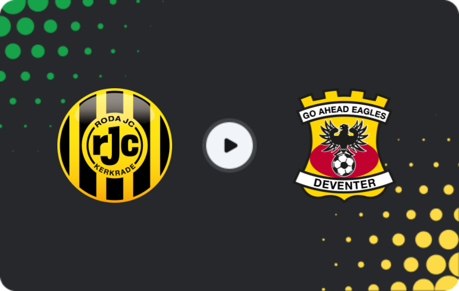 Где смотреть Рода - Гоу Эхед Иглз, Кубок KNVB, 17.12.2025