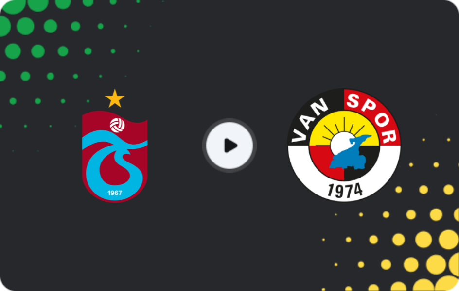 Где смотреть Трабзонспор - Ванспор, Кубок, 03.12.2025