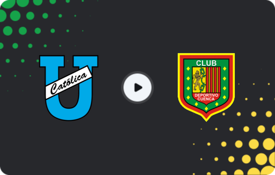Где смотреть Универсидад Католика   - Депортиво Куэнка Хуниорс, Кубок, 26.11.2025